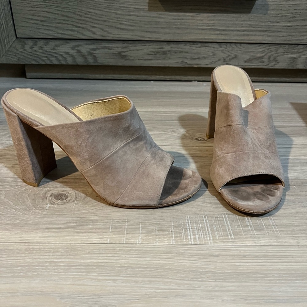 Stuart Weitzman Suede Sequel Heel - image 4